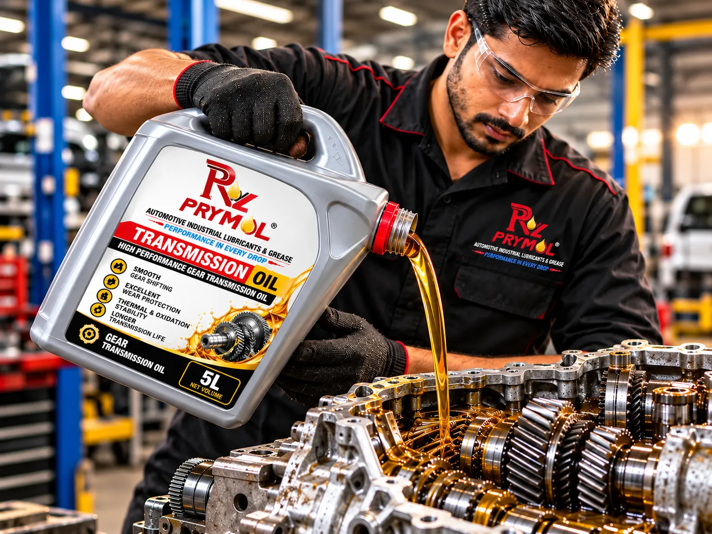 Prymol Transmission Oil off-highway machinery application